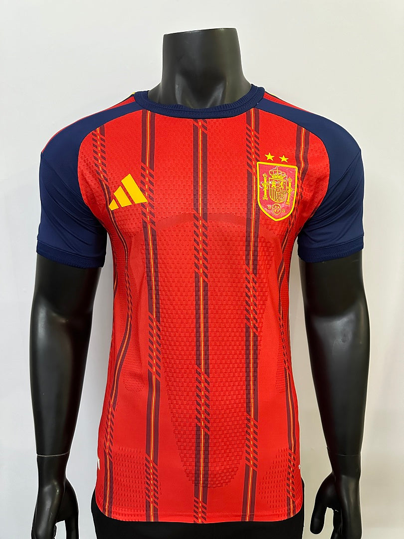 Spain 2026/27 Home Shirt – Player Version – Two-Star Champions – image 1
