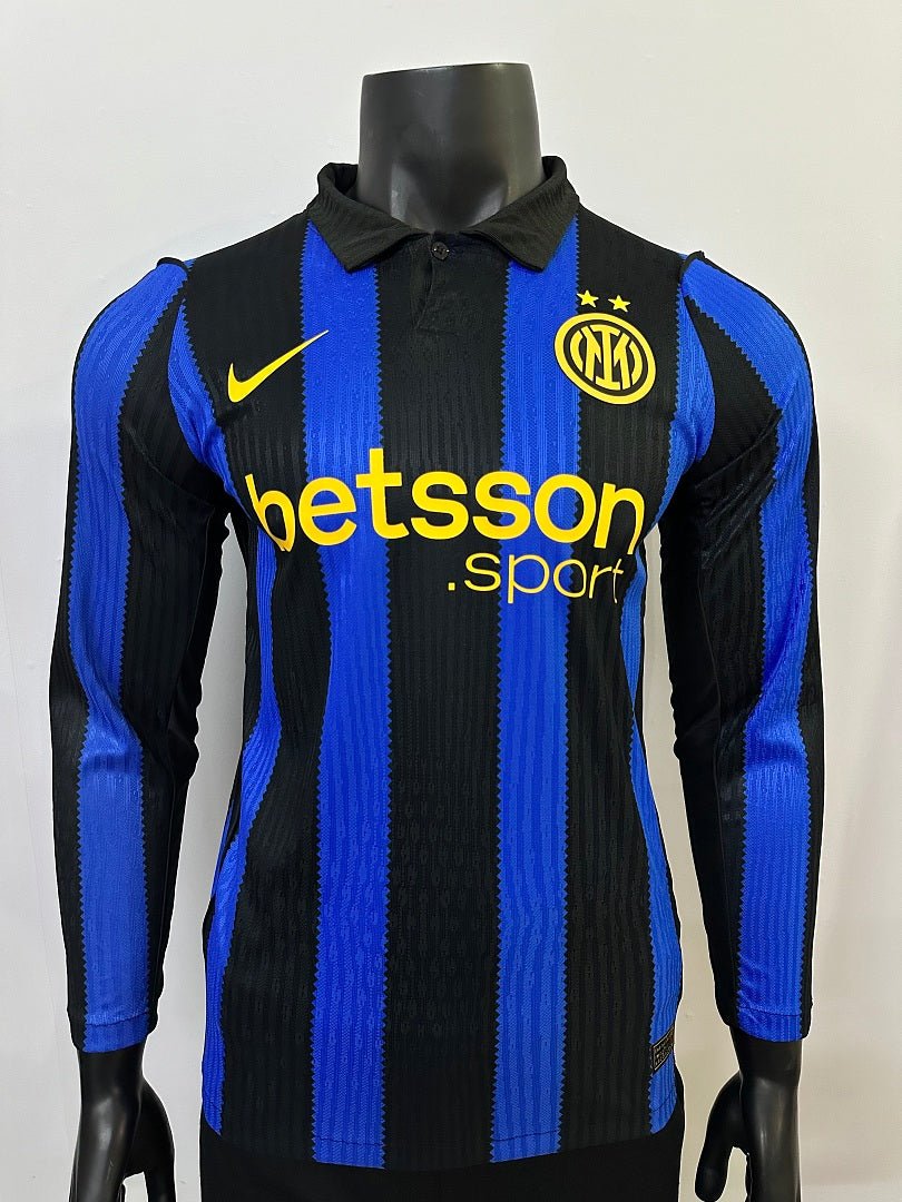 Inter Milan 2026/27 Home Long-Sleeve Shirt – Player Version – image 1