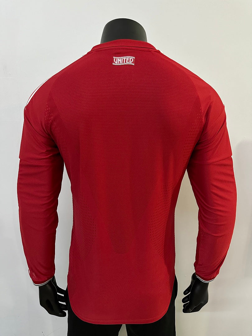Manchester United 2026/27 Home Long-Sleeve Shirt – Player Version – image 2