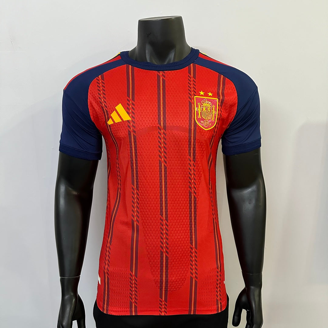 Spain 2026/27 Home Shirt – Player Version – Two-Star Champions – image 3