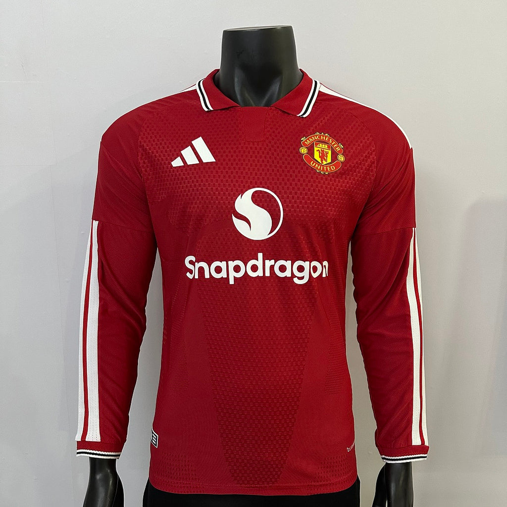Manchester United 2026/27 Home Long-Sleeve Shirt – Player Version – image 3