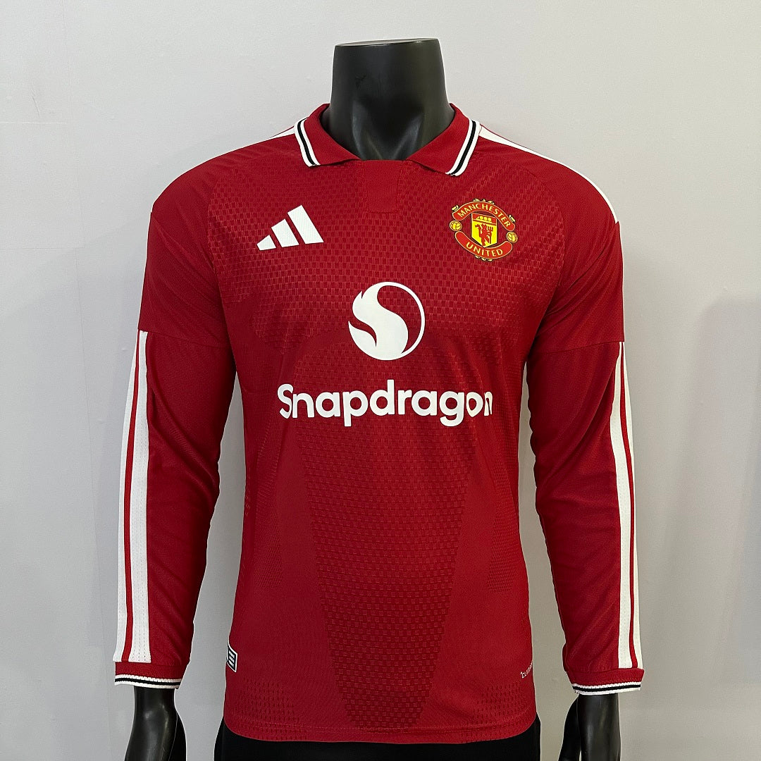 Manchester United 2026/27 Home Long-Sleeve Shirt – Player Version – image 3