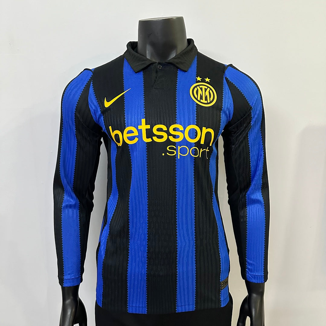 Inter Milan 2026/27 Home Long-Sleeve Shirt – Player Version – image 3