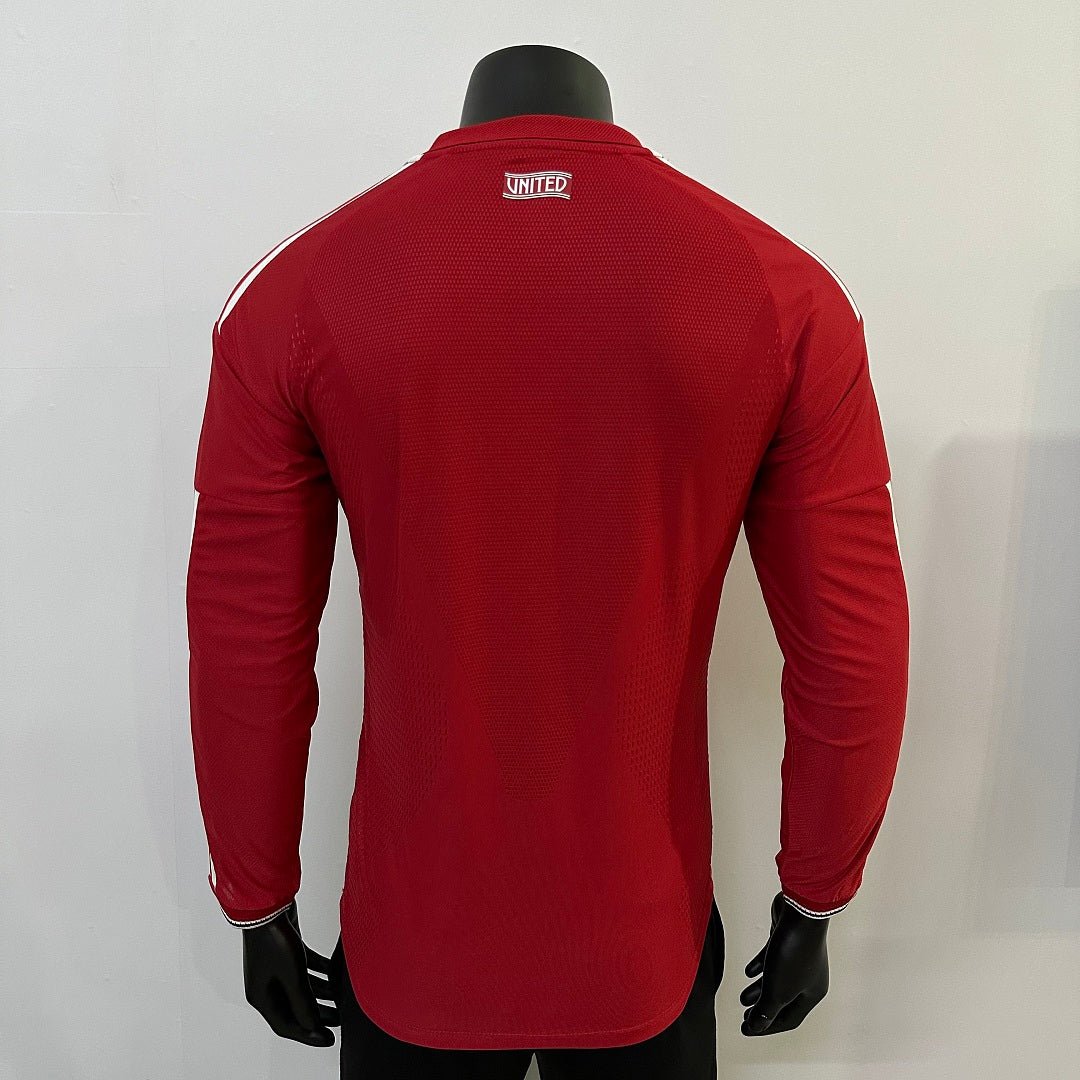 Manchester United 2026/27 Home Long-Sleeve Shirt – Player Version – image 4