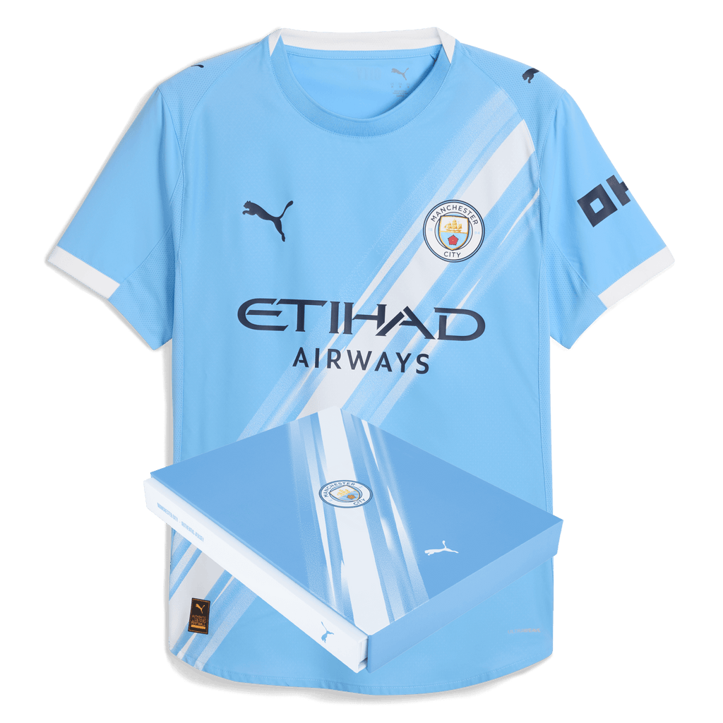 Manchester City 24/25 Home Kit — Authentic Edition