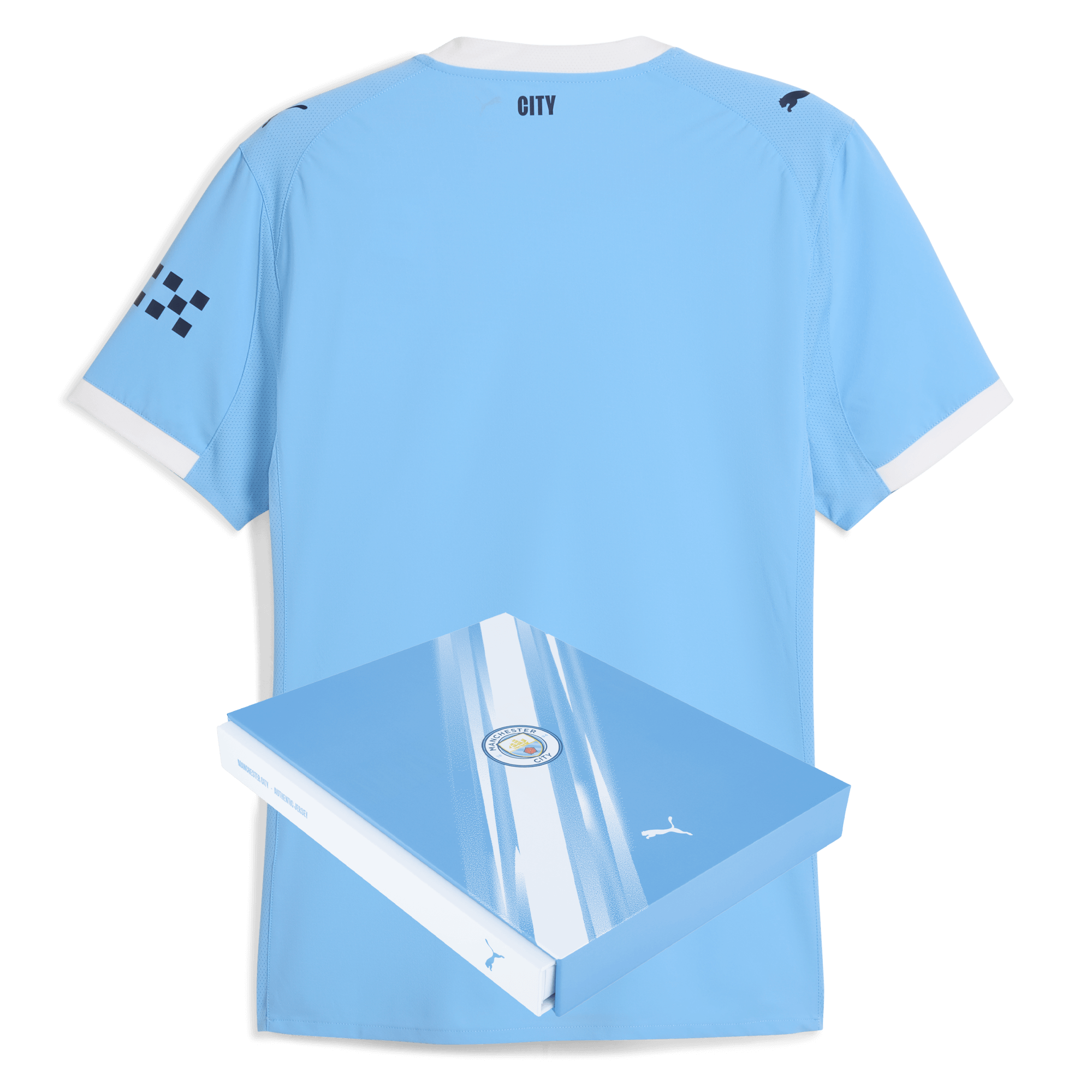 Manchester City 24/25 Home Kit — Authentic Edition