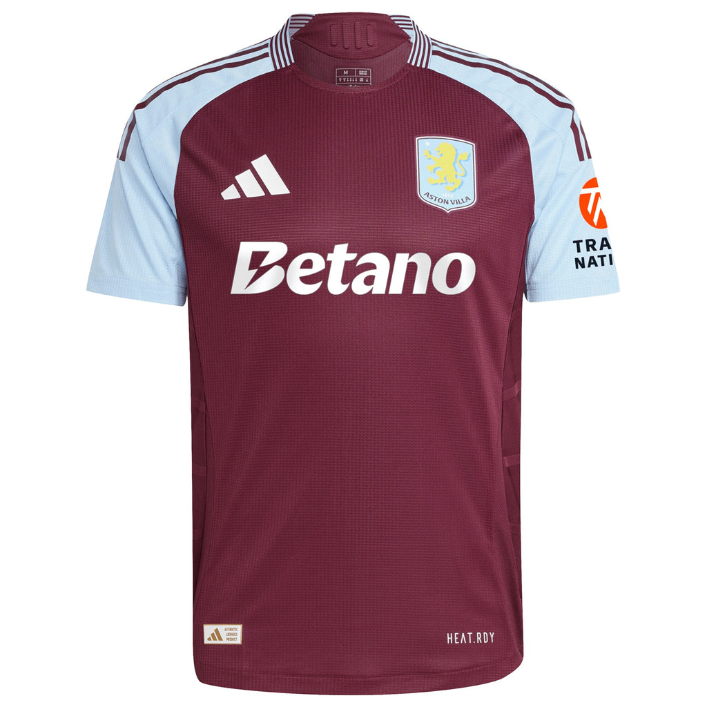 Aston Villa Adidas Home Authentic Shirt 2024-25