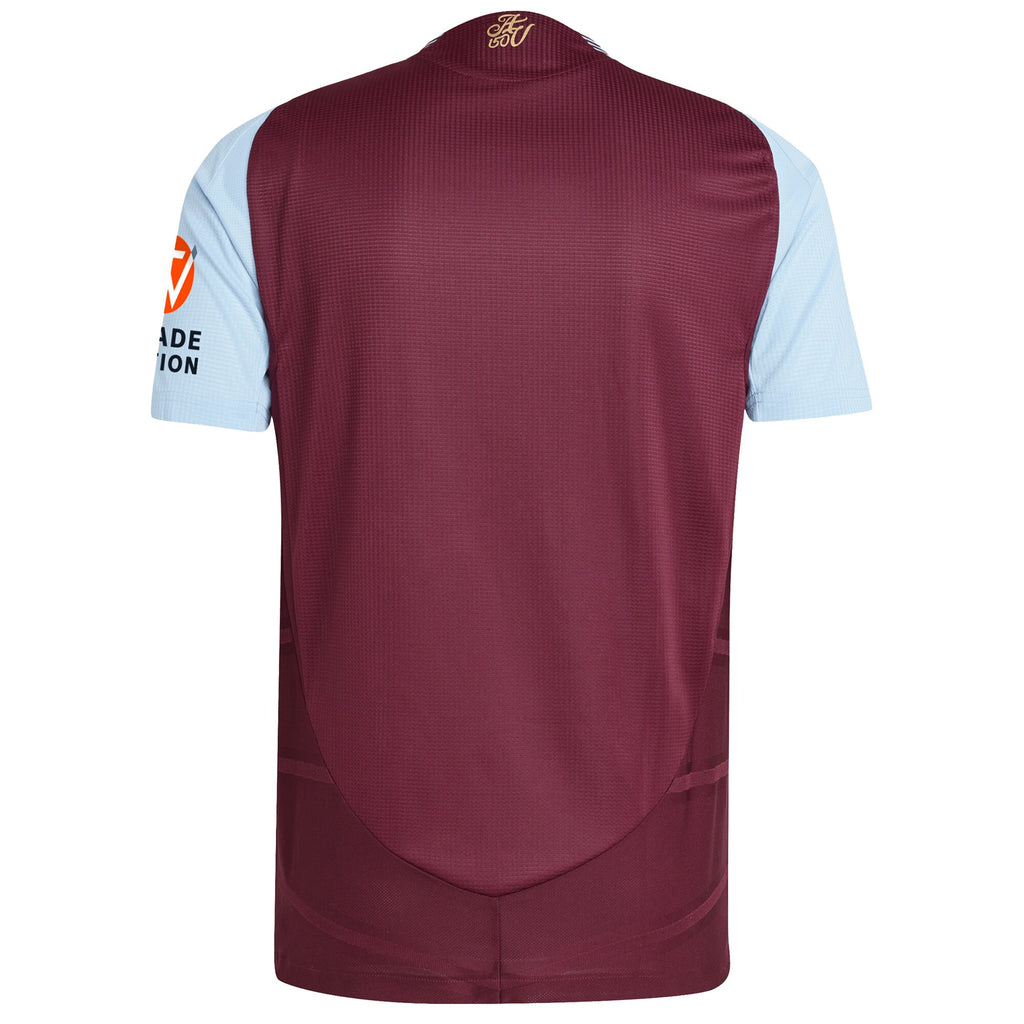 Aston Villa Adidas Home Authentic Shirt 2024-25
