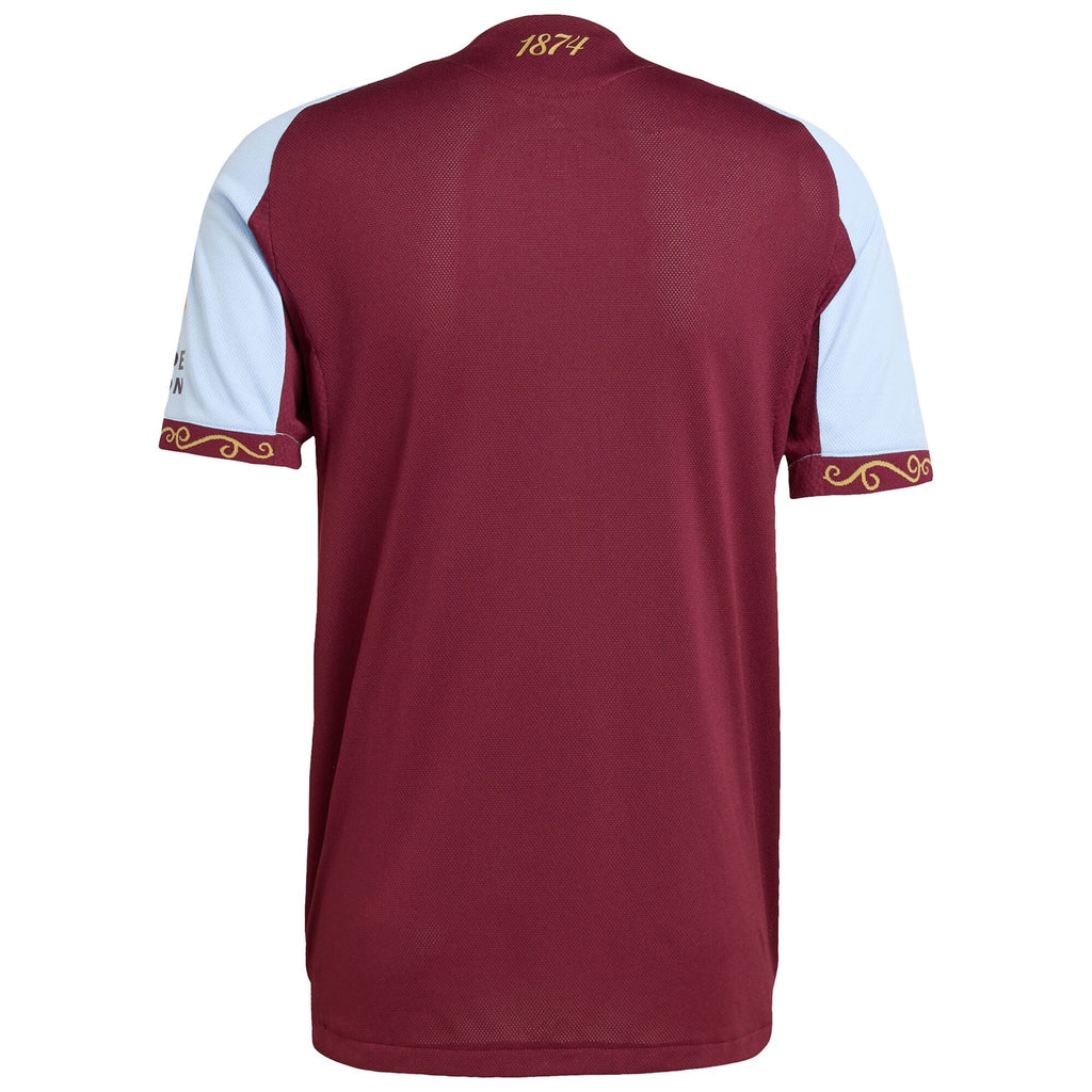 Aston Villa adidas Home Authentic Shirt 2025-26