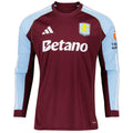 Aston Villa adidas Home Shirt 2025-26 - Long Sleeve
