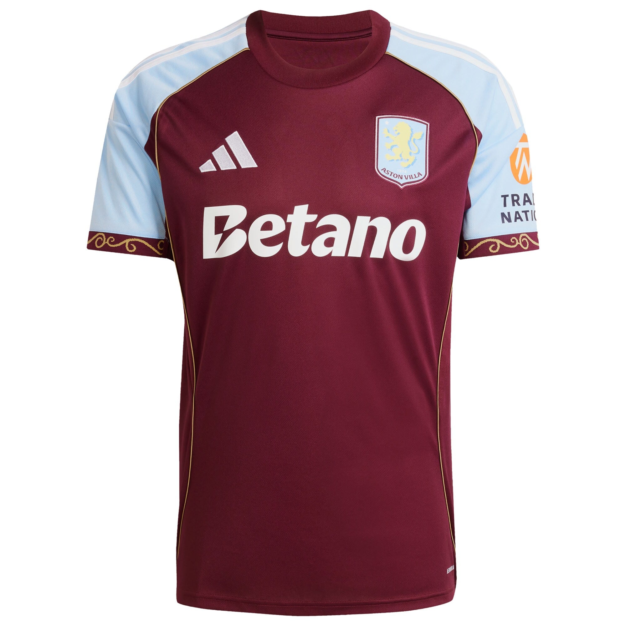 Aston Villa adidas Home Shirt 2025-26