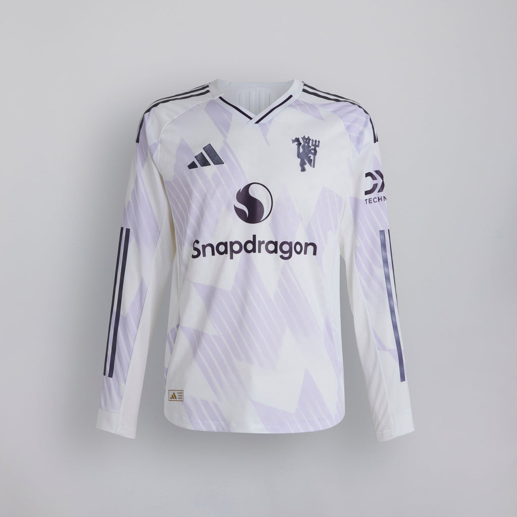 Manchester United 25/26 Away Long Sleeve Authentic Jersey
