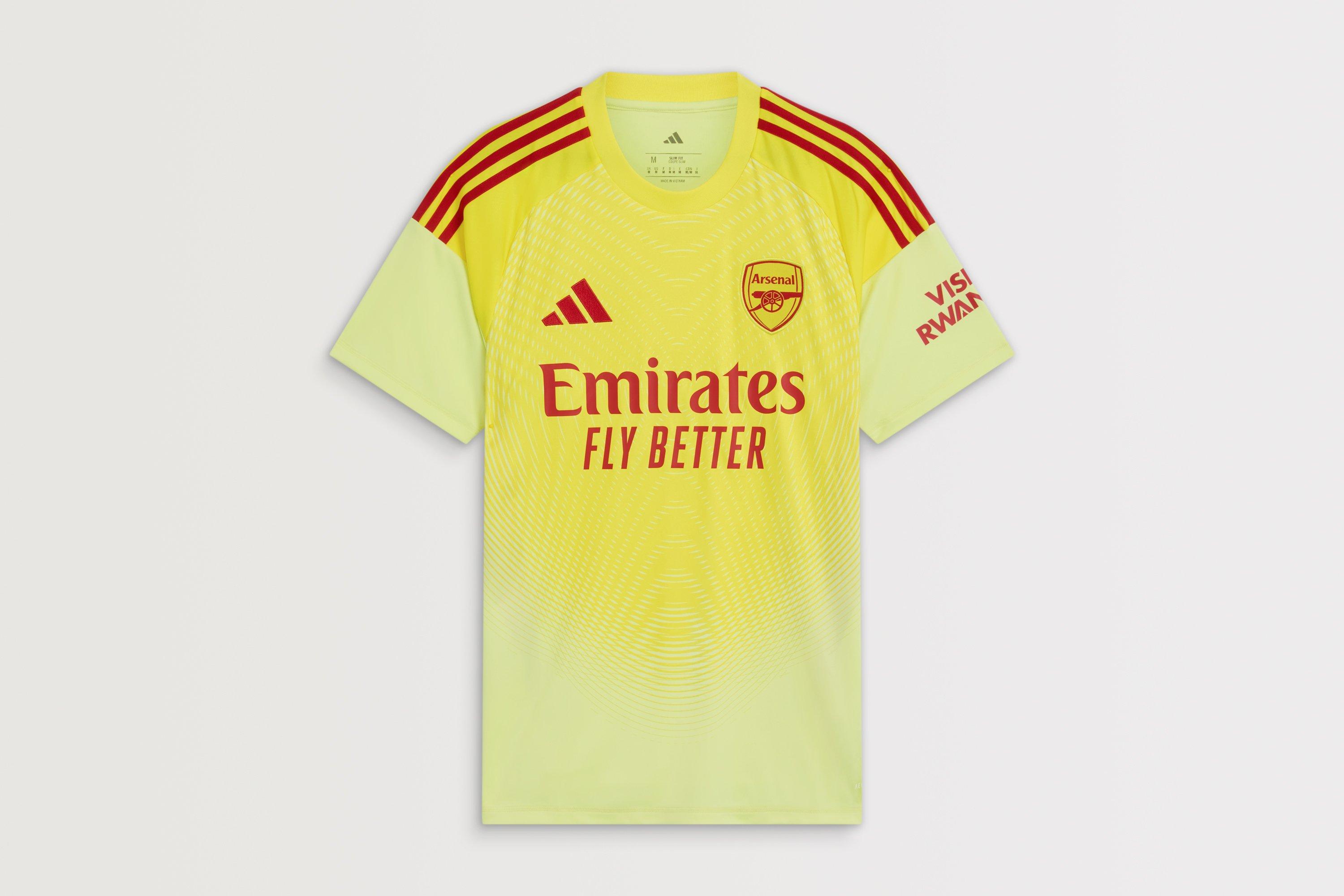 Arsenal Third Jersey 2025/26 – Yellow