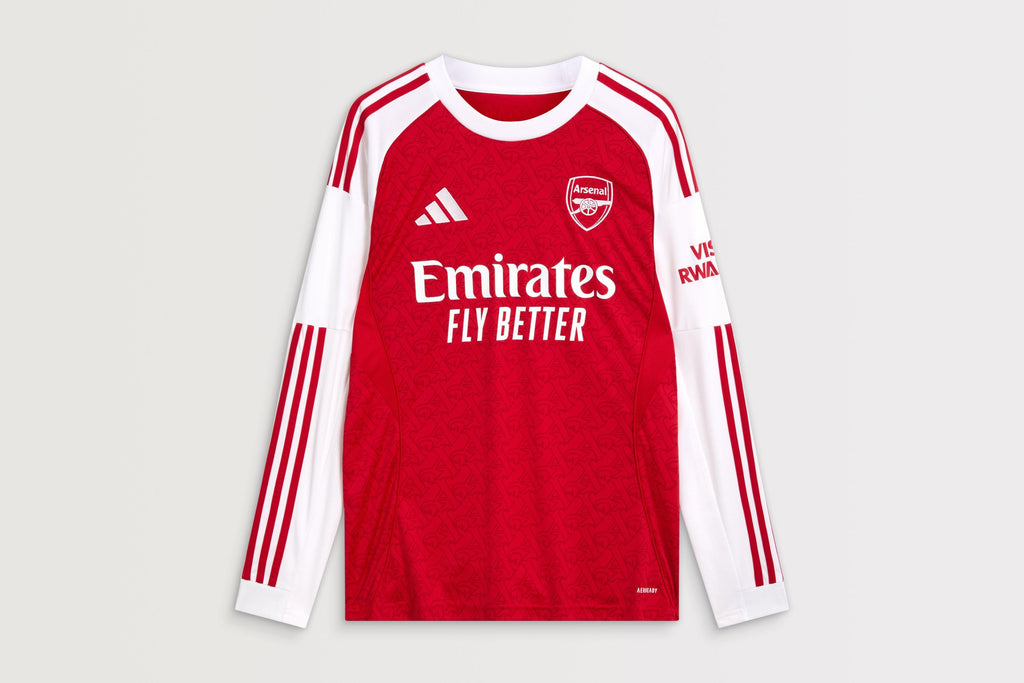 Arsenal Home Long Sleeve Jersey 2025/26 – Fan Version
