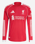 Liverpool 25/26 Home Long Sleeve Shirt