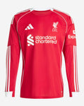 Liverpool 25/26 Home Stadium Long Sleeve Shirt